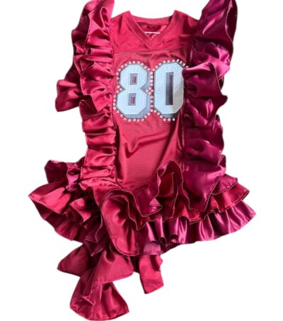 Upcycled jersey dress 80