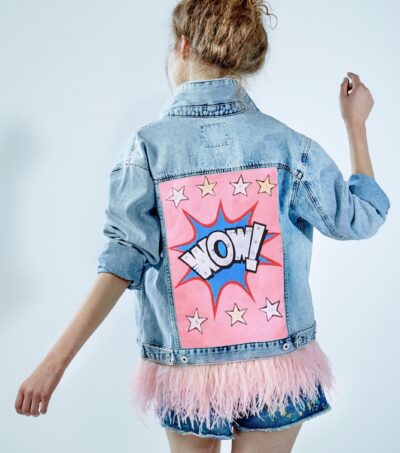 Denim jacket WOW